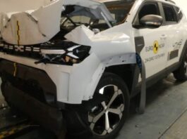 Dacia Duster EuroNCAP crash test