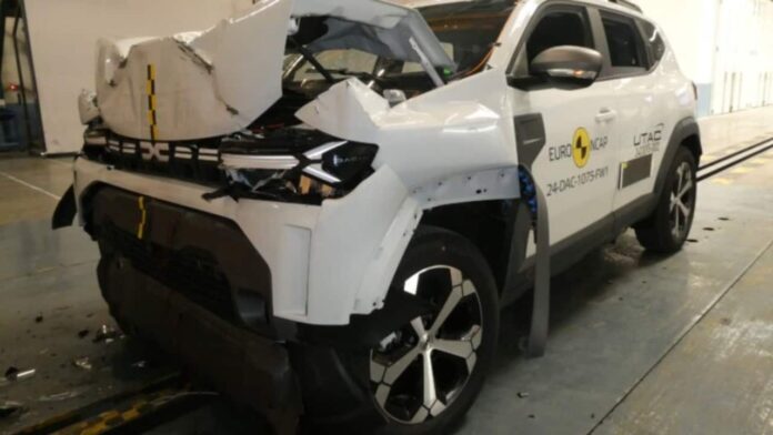 Dacia Duster EuroNCAP crash test