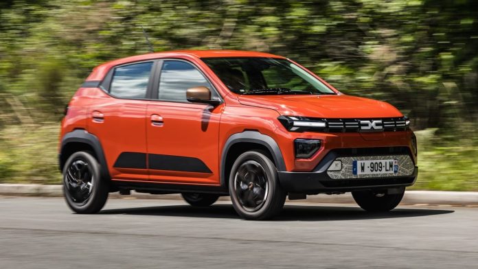 Nouvelle Dacia Spring - E3 Extreme - Rouge Brique